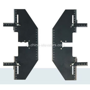 Regla establecida para la instalación del ferrocarril de la guía del ascensor